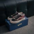 Vans LX Old Skool 36 EK Knit Pack Geo Check Bordeaux Red