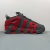 Nike Air More Uptempo Dark Grey Light Crimson en internet