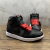 Imagen de Jordan 1 Retro High Black Satin Gym Red