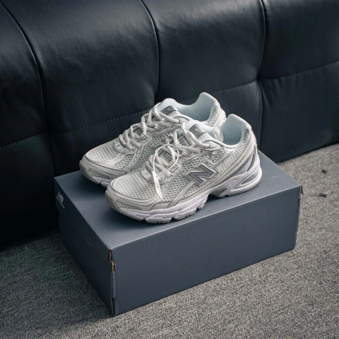 New Balance 740 White Silver Metalic