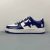 A Bathing Ape Bape Sta Patent Leather White Blue - comprar online