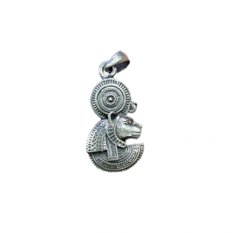 Pingente Deusa Sekhmet com Disco Solar - comprar online
