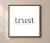 Trust The Process - Tipografia Motivacional