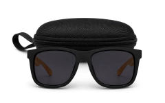 Óculos de Sol Urban Bamboo Black UV400 – Estilo Premium com Haste em Bambu - loja online