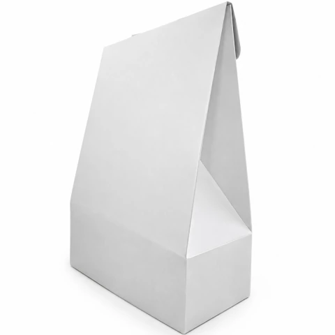 Sacola Diamante P/ Presente e Lembranças - G | Branco - Pct C/ 30 und - Tam G