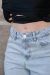 CALÇA WIDE LEG CARGO AZUL INDIGO - comprar online