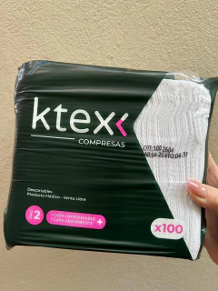 Compresas K-Tex x 100u. en internet
