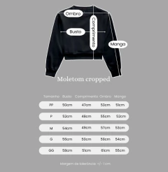 Cropped Moletom Forense - A Incisão em Y (Medicina Legal) | Minimalista Dark - loja online
