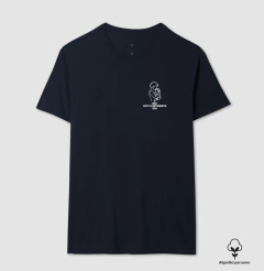 Camiseta Algodão Peruano Psicanálise Winnicott - Mãe Suficientemente Boa | Line Art - Pulsão | Moda Intelectual