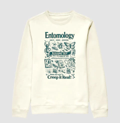 Suéter Moletom "Entomology: Creep It Real" | A Ciência dos Insetos - comprar online