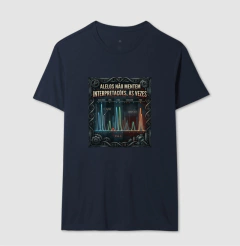 Camiseta Alelos Não Mentem | Análise de DNA e Artefatos - loja online