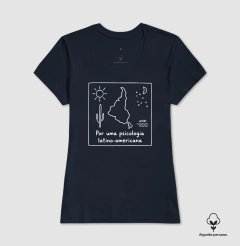 Imagem do Camiseta Algodão Peruano "Por uma Psicologia Latino-Americana" | O Sul é o Nosso Norte