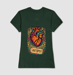 Imagem do Camiseta Medicina Legal "Autopsy" | A Arte da Patologia Forense