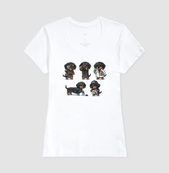 Imagem do Camiseta "CSI Salsicha" | Esquadrão Forense Canino