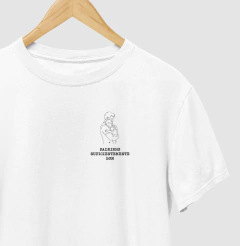 Camiseta Psicanálise Winnicott - Padrinho Suficientemente Bom | Line Art - Pulsão | Moda Intelectual