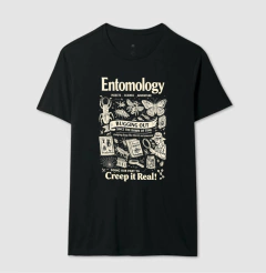 Camiseta "Entomology: Creep It Real" | A Ciência dos Insetos - Pulsão | Moda Intelectual
