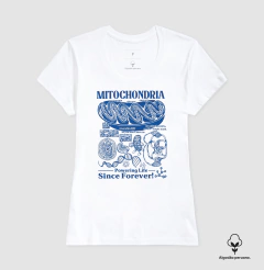 Camiseta Algodão Peruano "Mitochondria: Powering Life" | A Usina de Força da Vida - loja online