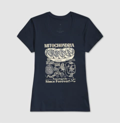 Camiseta "Mitochondria: Powering Life" | A Usina de Força da Vida - comprar online