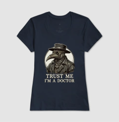 Imagem do Camiseta Medicina Legal "Plague Doctor" | O Último Diagnóstico