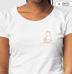 Camiseta Algodão Peruano Psicanálise Winnicott - Objeto Transicional | Minimalista - comprar online