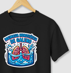 Camiseta Medicina Legal "Docimasia de Galeno" | O Teste do Primeiro Fôlego - comprar online