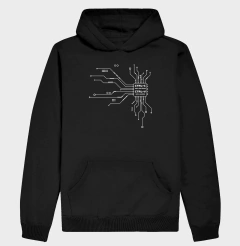 Hoodie Moletom Perícia Digital "CTRL+C nos Vestígios" | O Microchip do Laudo na internet