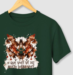 Camiseta Psicologia - O Que Você Vê - comprar online