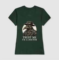 Camiseta Medicina Legal "Plague Doctor" | O Último Diagnóstico