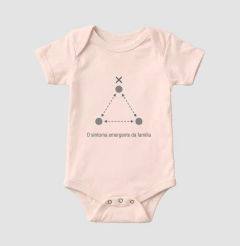 Body Infantil Dinâmica Familiar - O Sintoma Emergente | Diagrama Minimalista - comprar online
