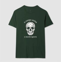 Camiseta Medicina Legal "O Corpo Avisa" | A Verdade Anatômica - comprar online