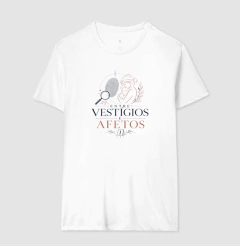 Camiseta "Entre Vestígios e Afetos" | A Evidência Número 1 - Pulsão | Moda Intelectual