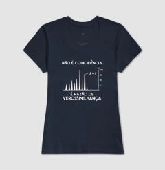 Imagem do Camiseta Genética Forense "Não É Coincidência" | Razão de Verossimilhança (LR)