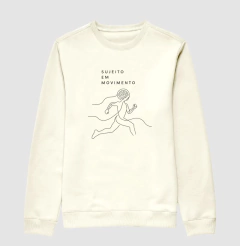 Suéter Moletom "Sujeito em Movimento" | Mente e Corpo - comprar online