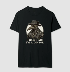 Camiseta Medicina Legal "Plague Doctor" | O Último Diagnóstico na internet