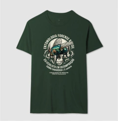 Camiseta "Entomologia Forense" | C. putoria - Especialista - Pulsão | Moda Intelectual