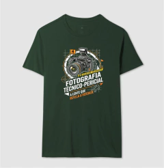 Camiseta Fotografia Técnico-Pericial | A Lente Que Revela a Verdade - Pulsão | Moda Intelectual