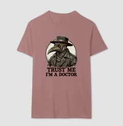 Camiseta Medicina Legal "Plague Doctor" | O Último Diagnóstico