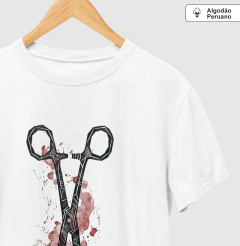 Camiseta Algodão Peruano Medicina Legal "Pinça de Kocher" | A Ferramenta do IML - comprar online