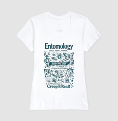 Imagem do Camiseta "Entomology: Creep It Real" | A Ciência dos Insetos
