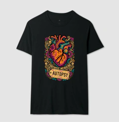 Camiseta Medicina Legal "Autopsy" | A Arte da Patologia Forense