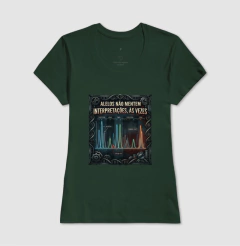 Camiseta Alelos Não Mentem | Análise de DNA e Artefatos