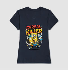 Camiseta Cereal Killer: Trocadilho de Cereal - Pop Art HQ - loja online