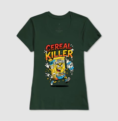 Camiseta Cereal Killer: Trocadilho de Cereal - Pop Art HQ