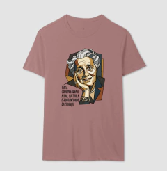 Camiseta Melanie Klein & Picasso: A Alma e a Espontaneidade | Uma Fusão de Gênios - Pulsão | Moda Intelectual