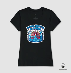 Camiseta Algodão Peruano Medicina Legal "Docimasia de Galeno" | O Teste do Primeiro Fôlego na internet