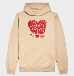 Imagem do Hoodie Moletom "Love Your Mind" | Saúde Mental Importa