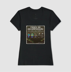 Imagem do Camiseta Fases da Decomposição 8-Bits | Gamer Forense