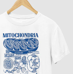 Camiseta "Mitochondria: Powering Life" | A Usina de Força da Vida - comprar online
