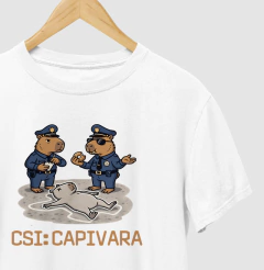 Camiseta CSI: Capivara | True Crime Brasileiro - comprar online