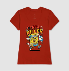 Imagem do Camiseta Cereal Killer: Trocadilho de Cereal - Pop Art HQ